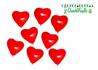 Palloncini a forma di cuore neutri CF.5 » Il QuadrifoglioWeb