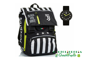 Zaino scuola Juventus Estensibile + Gadget » Il QuadrifoglioWeb